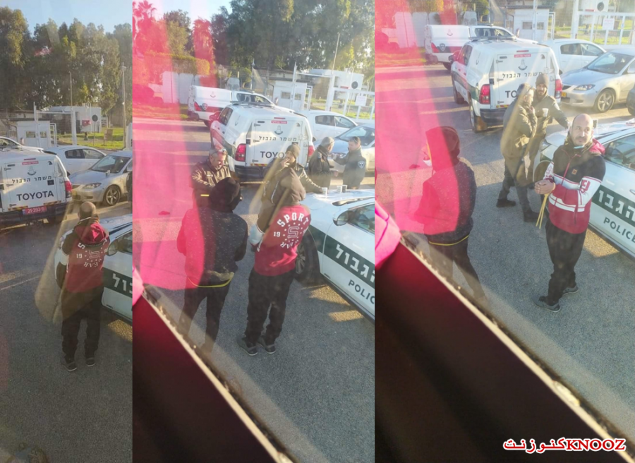 فيديو : اعتقال 8 عمال بالقرب من قلنسوة